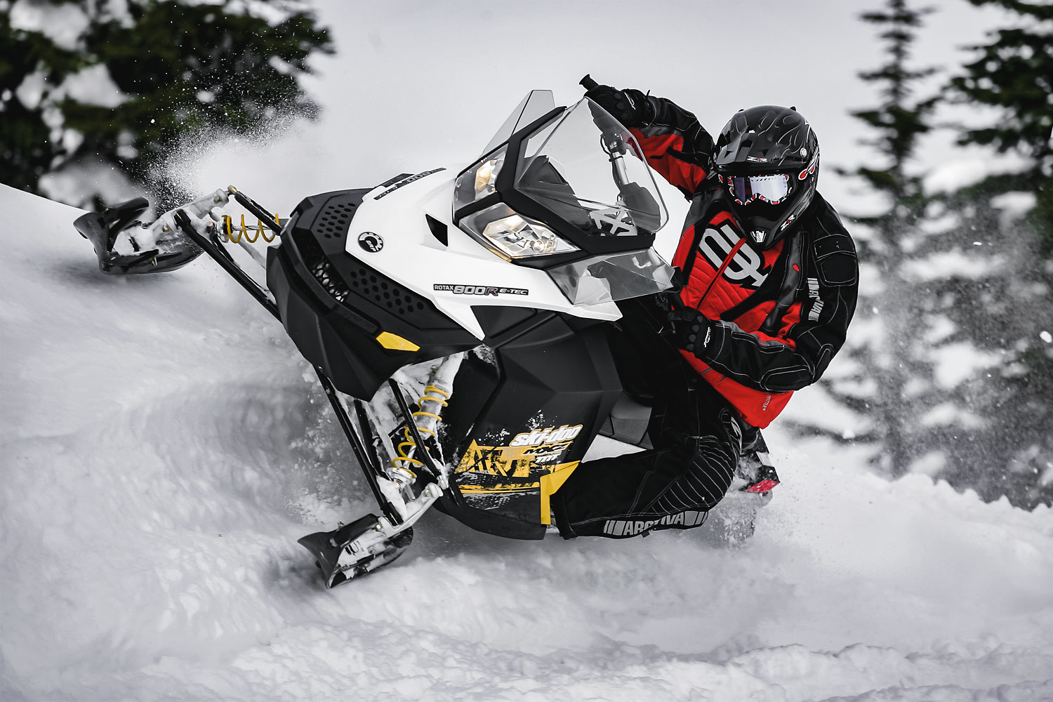 2011 Ski Doo MXZ TNT 800R Snowmobile Review - Supertrax Online