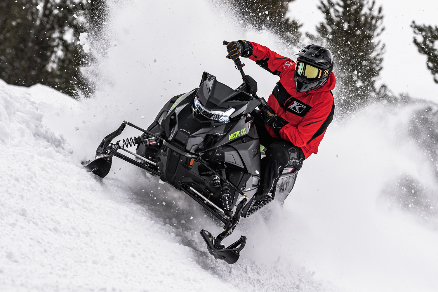 2024 Arctic Cat Catalyst ZR 600 with ATAC Snowmobile Review