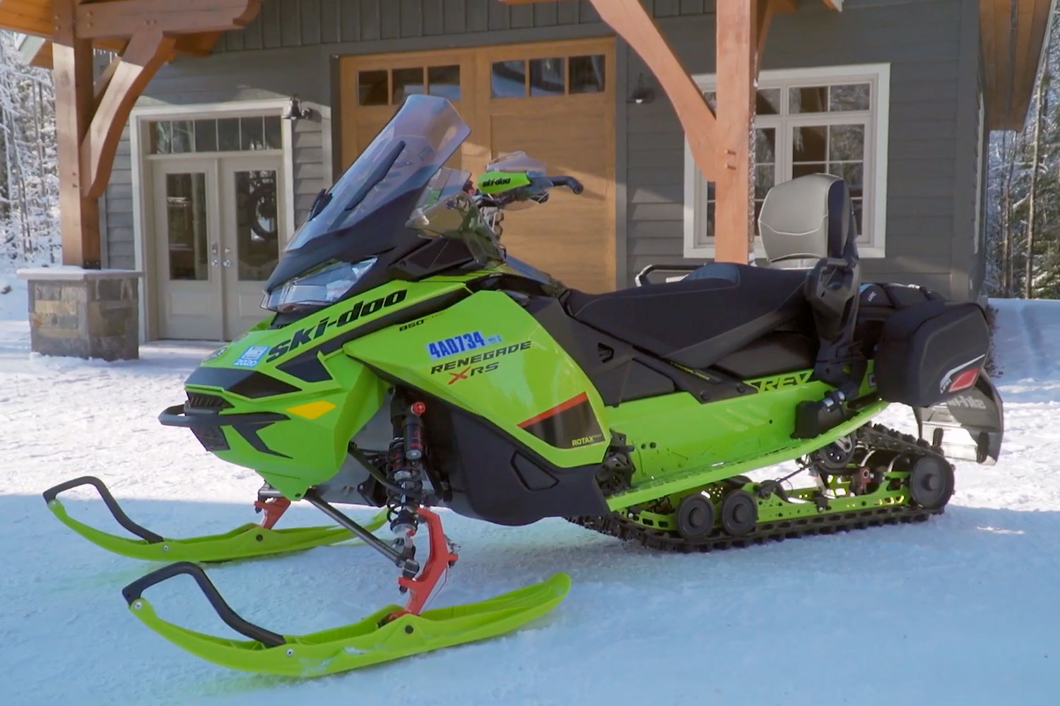 Ski Doo Renegade 850 XRS Fully Jammed With LinQ Accessories